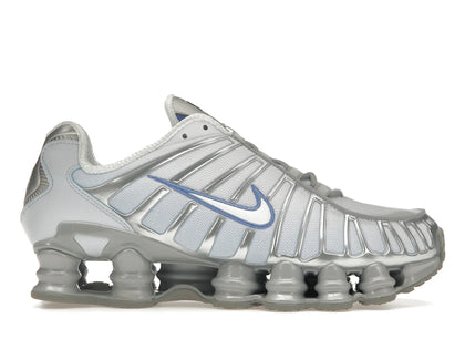 Nike Shox TL Metallic Platinum Blue Tint (Women's) - authentic Nike sneakers
