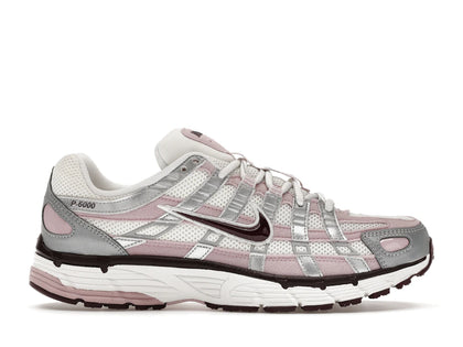 Nike P-6000 Silver Burgundy Plum Chalk (Women's) - authentic Nike sneakers