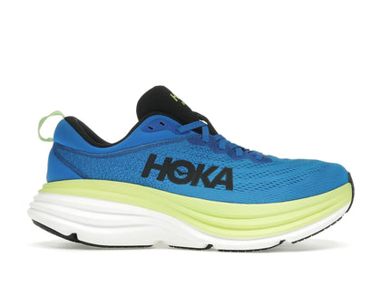 Hoka One One Bondi 8 Electric Cobalt Lettuce - authentic Hoka One One sneakers
