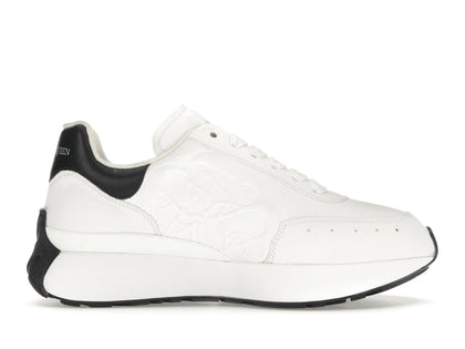 Alexander McQueen Sprint Runner White Black - authentic Alexander McQueen sneakers