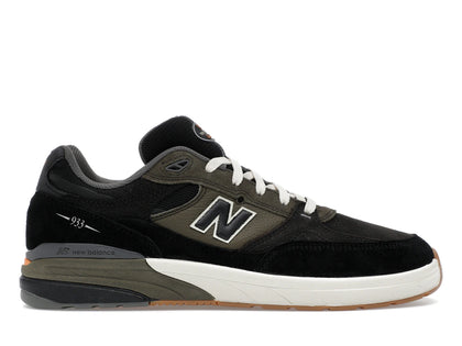 New Balance Numeric 933 Andrew Reynolds Black Olive - authentic New Balance sneakers