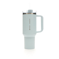 Stanley x Starbucks Flowstate Quencher 40oz Becher Blau Frühling