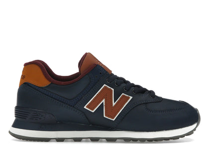New Balance 574 NB Navy Classic Burgundy - authentic New Balance sneakers