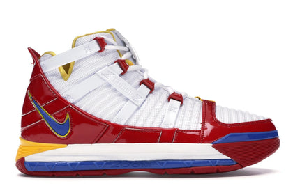 Nike LeBron 3 Superman Red (2019) - authentic Nike sneakers