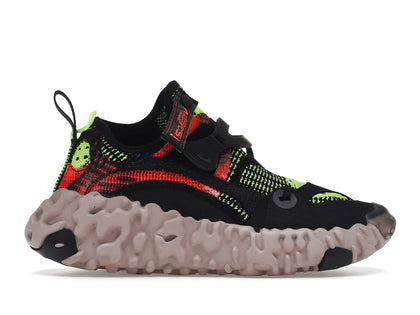 Nike ISPA Overreact Black Red Volt - authentic Nike sneakers