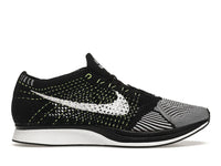 Nike Flyknit Racer Black White Volt