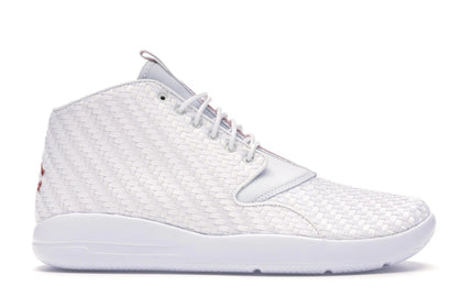 Jordan Eclipse Chukka White/Gym Red Black - authentic Jordan sneakers