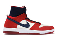 Nike SB Dunk High Elite Rot Marineblau Weiß