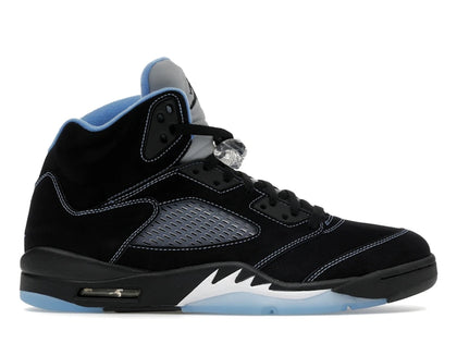 Jordan 5 Retro Black University Blue (2026) - authentic Jordan sneakers