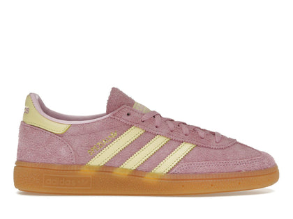 adidas Handball Spezial Bliss Lilac Yellow (Women's) - authentic adidas sneakers