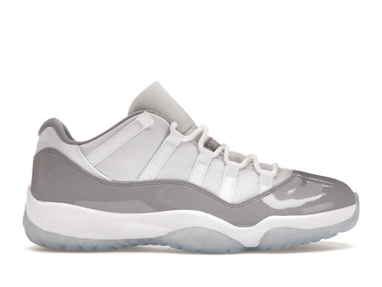 Jordan 11 Retro Low Cement Grey - authentic Jordan sneakers