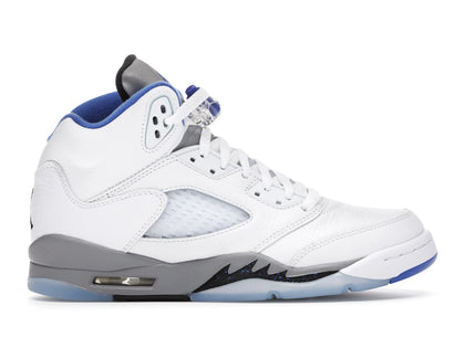 Jordan 5 Retro White Stealth (2021) (GS) - authentic Jordan sneakers