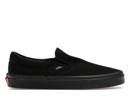 Vans Classic Slip-On Triple Black - authentic Vans sneakers