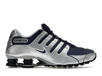 Nike Shox NZ Midnight Navy Metallic Silver