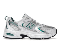 New Balance 530 White Silver Green