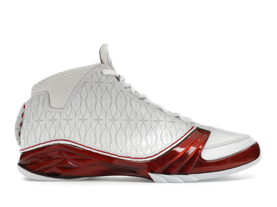 Jordan 23 White Varsity Red