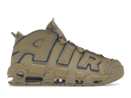 Nike Air More Uptempo 96 Limestone Valerian Blue - authentic Nike sneakers