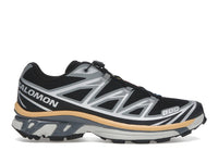 Salomon XT-6 Black Footwear Silver Warm Apricot