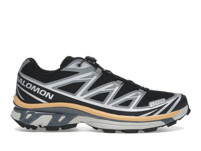 Salomon XT-6 Black Footwear Silver Warm Apricot
