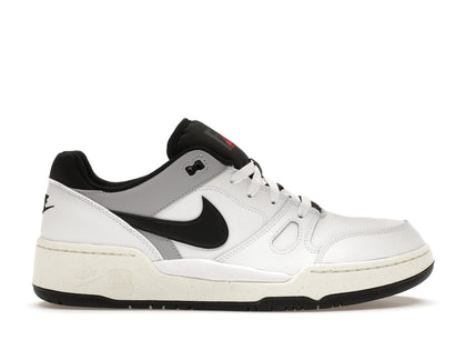Nike Full Force Low White Black Pewter - authentic Nike sneakers