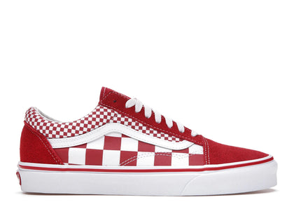 Vans Old Skool Mix Checker Chili Pepper - authentic Vans sneakers