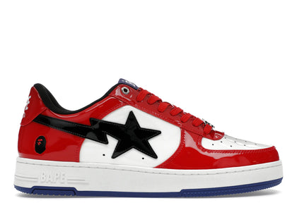 A Bathing Ape Bape Sta #1 Red - authentic BAPE sneakers