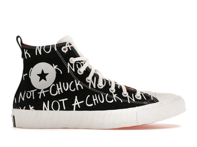 Converse UNT1TL3D  Hi Not a Chuck Black