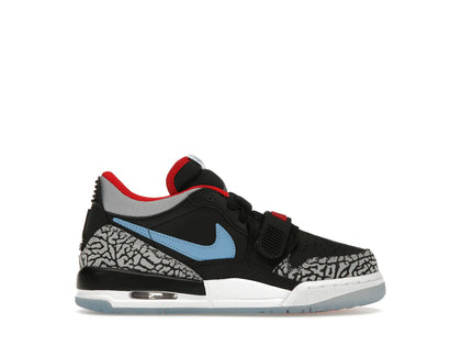 Jordan Legacy 312 Low Black Valor Blue (GS) - authentic Jordan sneakers