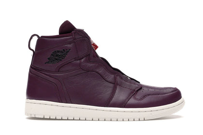 Jordan 1 Retro High Zip Bordeaux (Women's) - authentic Jordan sneakers
