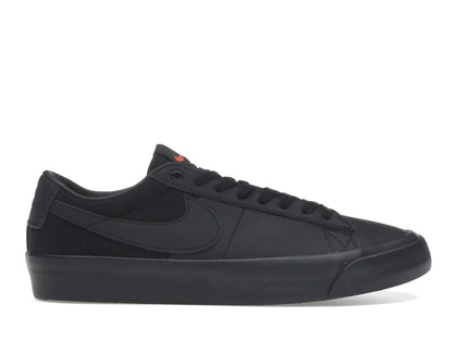 Nike SB Zoom Blazer Low Pro GT ISO Triple Black - authentic Nike sneakers