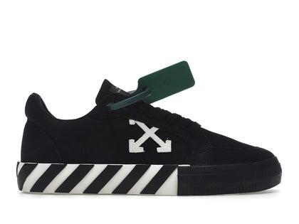 OFF-WHITE Vulc Low Canvas Black White - authentic OFF-WHITE sneakers