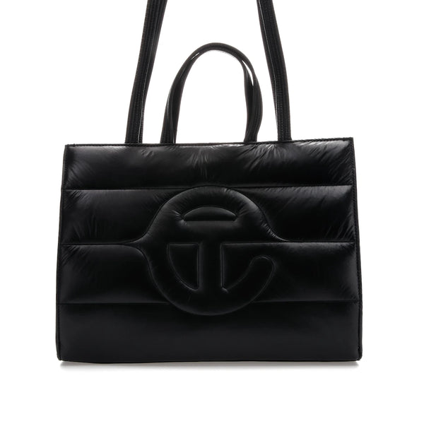 Telfar x Moose Knuckles Puff Shopper Tote Medium Black