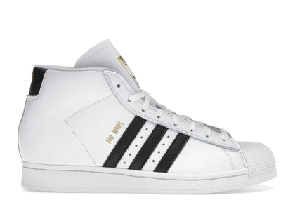 adidas Pro Model ADV White Black - authentic adidas sneakers