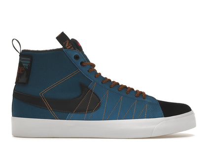 Nike SB Zoom Blazer Mid PRM Marina Pecan - authentic Nike sneakers