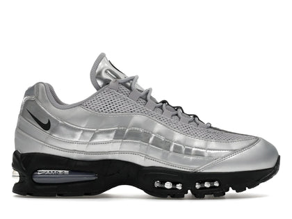 Nike Air Max 95 SE Big Bubble Total 90 Metallic Silver - authentic Nike sneakers