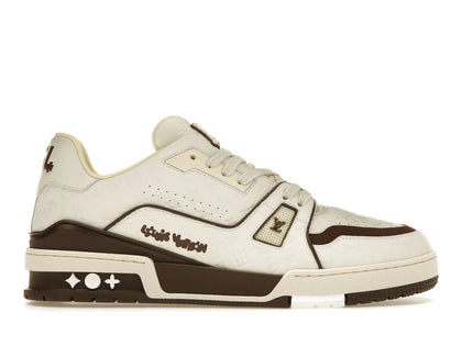 Louis Vuitton by Tyler, the Creator LV Trainer White Mocha - authentic Louis Vuitton sneakers