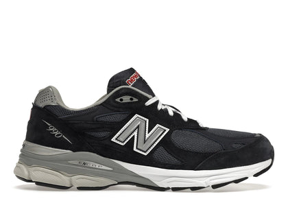 New Balance 990v3 MiUSA Navy Denim - authentic New Balance sneakers