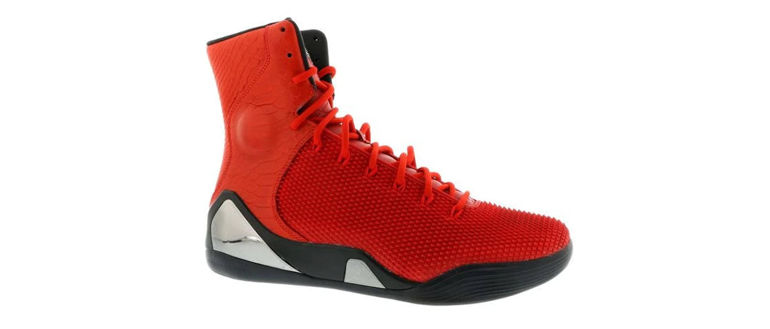 Nike Kobe 9 KRM EXT High Red Mamba - vue secondaire A
