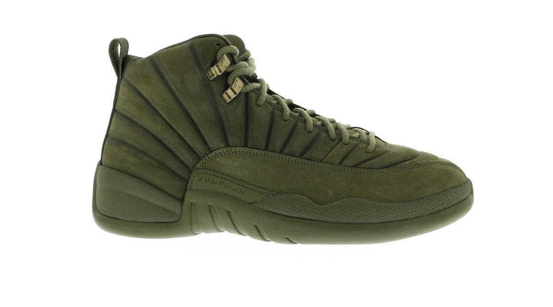 Jordan 12 Retro PSNY Olive - vue secondaire A