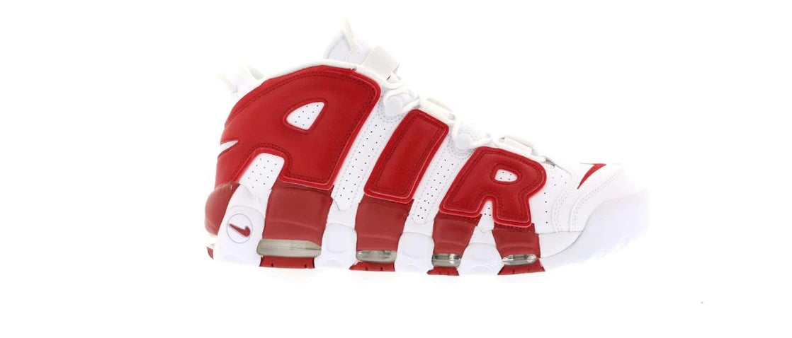 Nike Air More Uptempo Varsity Red - vue secondaire A