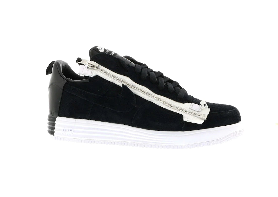 Nike Lunar Force 1 Low Acronym Black White - vue secondaire A