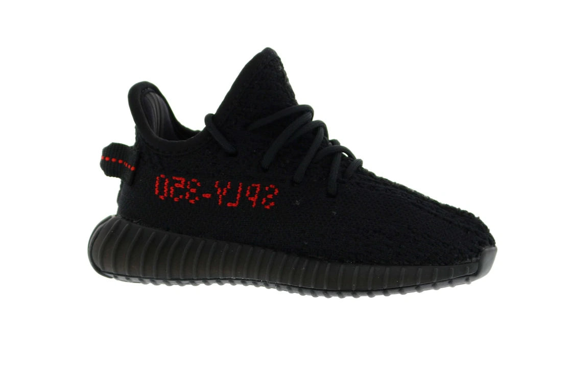 adidas Yeezy Boost 350 V2 Black Red (Infants) - vue secondaire A