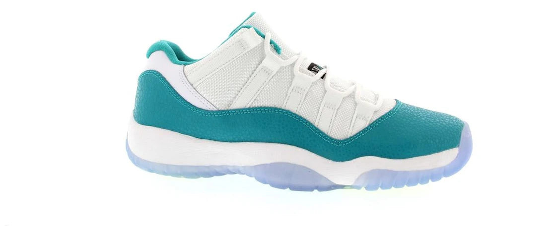 Jordan 11 Retro Low Aqua Safari (GS) - vue secondaire A