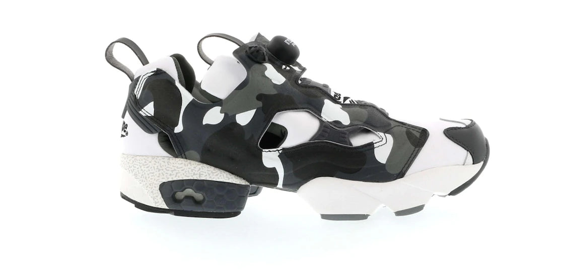 Reebok Instapump Fury mita sneakers X Bape City Camo - vue secondaire A
