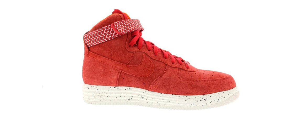 Nike Lunar Force 1 High Undefeated Red - vue secondaire A