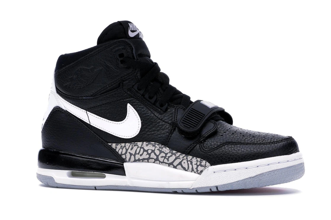 Jordan Legacy 312 Black White (GS) - vue secondaire A