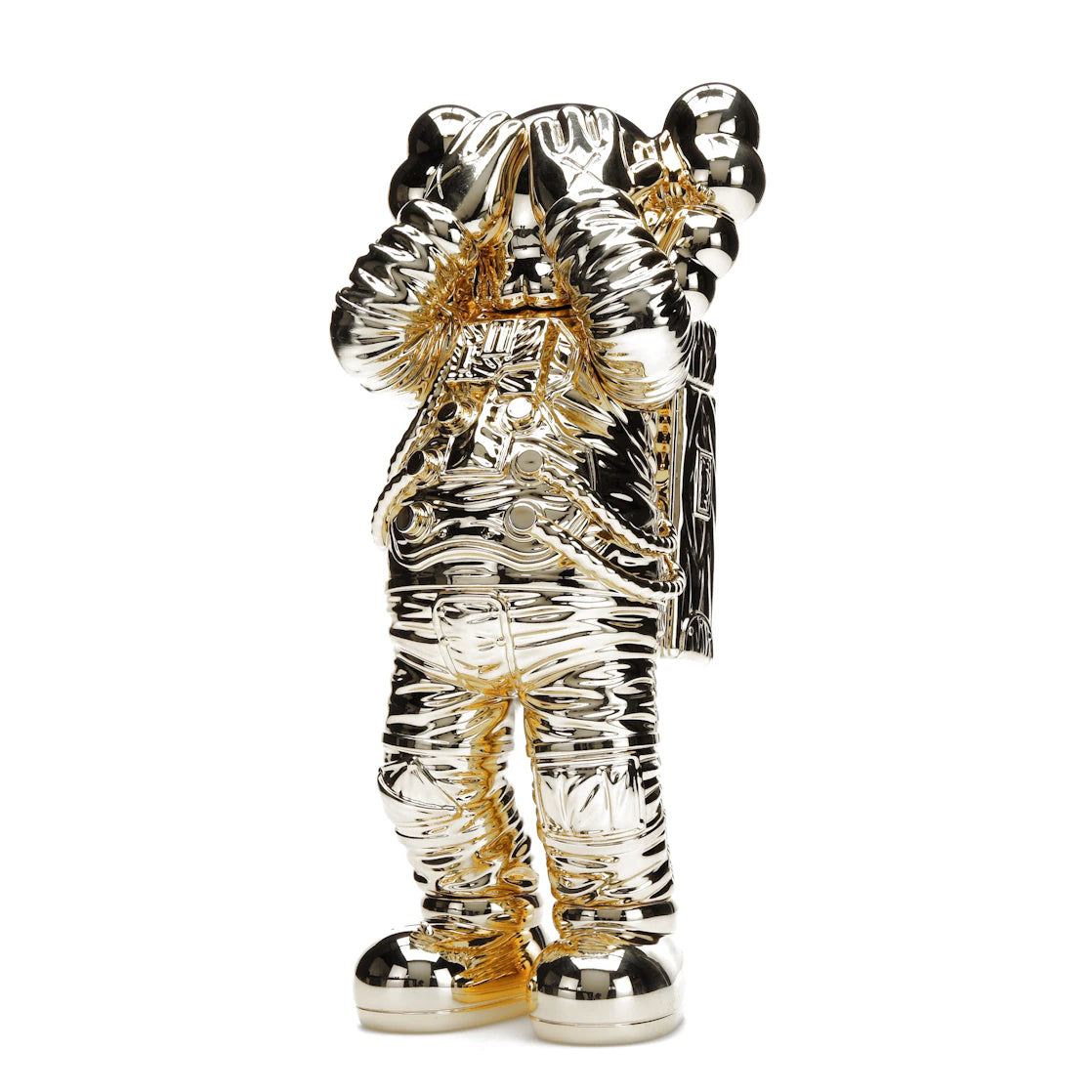 KAWS Holiday Space Figure Gold/Black/Silver Set - vue secondaire A