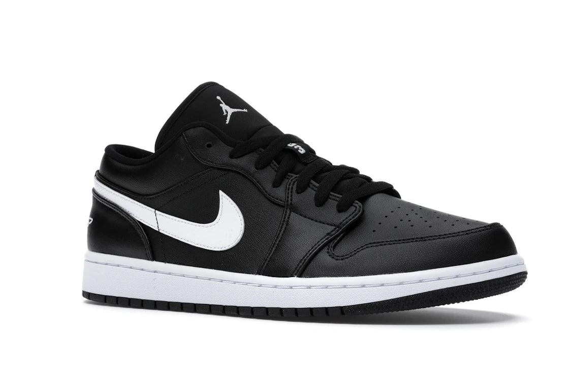 Jordan 1 Low Black White (Women's) - vue secondaire A