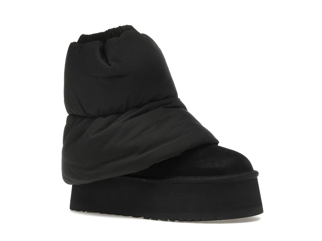 UGG Classic Mini Dipper Puffer Boot Black (Women's) - vue secondaire A