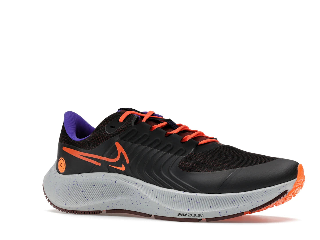 Nike Air Zoom Pegasus 38 Shield Schwarz/Orange - vue secondaire A